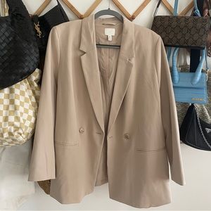 HM | Oversized boyfriend blazer